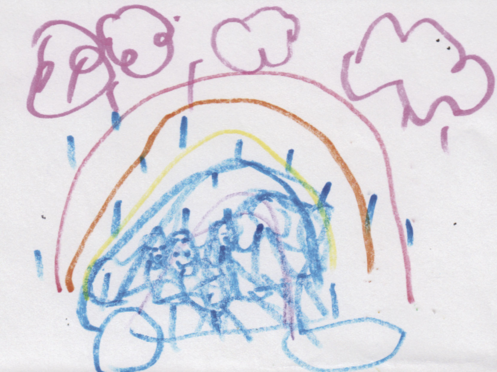 Kids' weather drawings: Jun 8